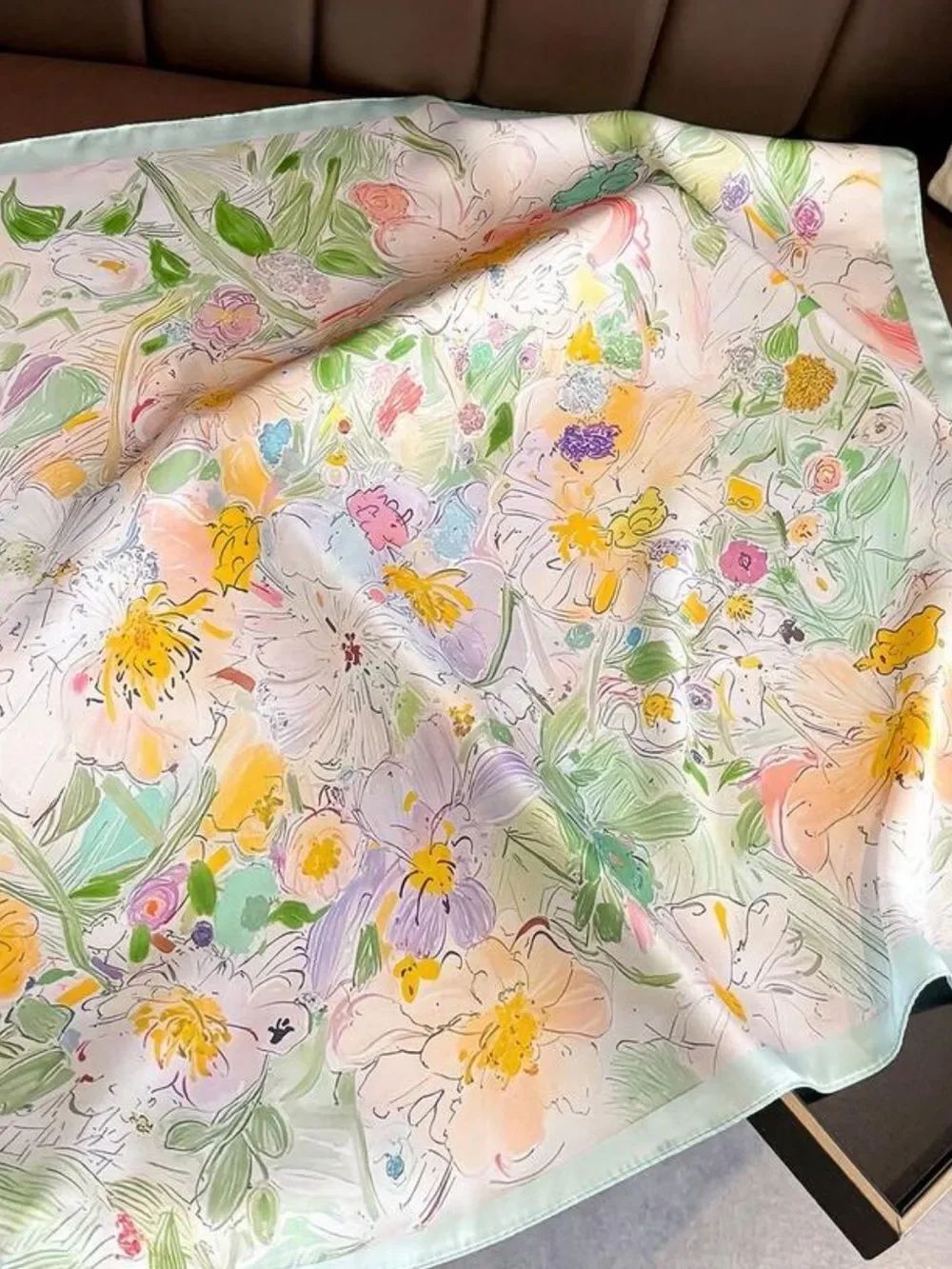 Pastel Floral Scarf S167